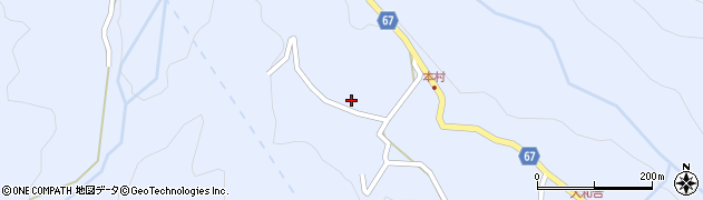 長野県松本市入山辺6321周辺の地図