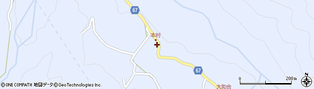 長野県松本市入山辺6337周辺の地図