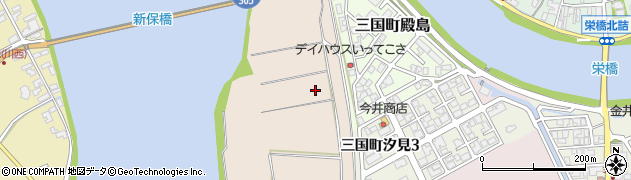 福井県坂井市三国町三国周辺の地図
