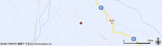 長野県松本市入山辺6361周辺の地図