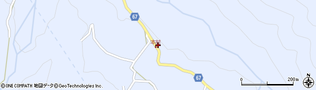 長野県松本市入山辺6915周辺の地図