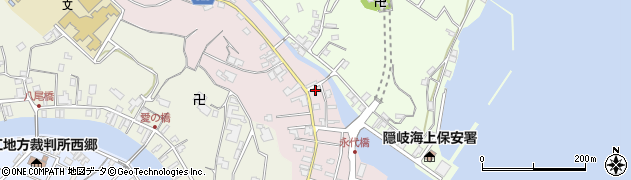 島根県隠岐郡隠岐の島町中町目貫の二32周辺の地図