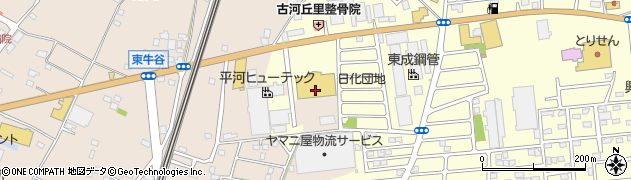 ＷｏｎｄｅｒＧＯＯ古河店周辺の地図