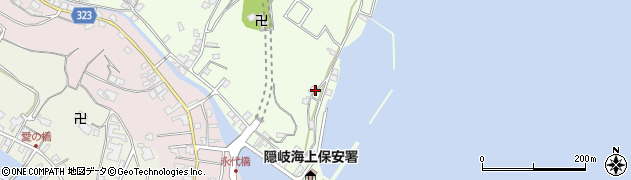 島根県隠岐の島町（隠岐郡）東町周辺の地図