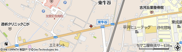 壱番亭 古河店周辺の地図