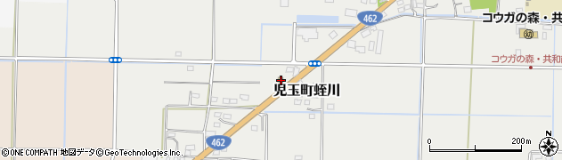 埼玉県本庄市児玉町蛭川319周辺の地図