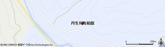 岐阜県高山市丹生川町柏原周辺の地図