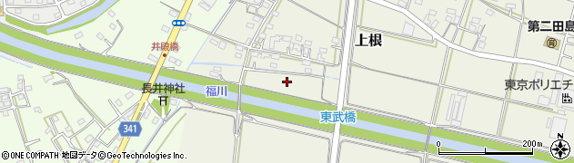 埼玉県熊谷市上根628周辺の地図