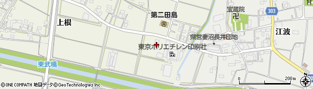 埼玉県熊谷市上根661周辺の地図