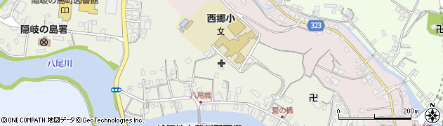 島根県隠岐の島町（隠岐郡）西町（大城の四）周辺の地図