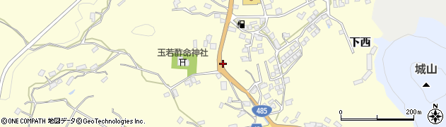 玉若酢神社前周辺の地図