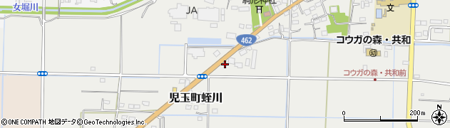 埼玉県本庄市児玉町蛭川288周辺の地図