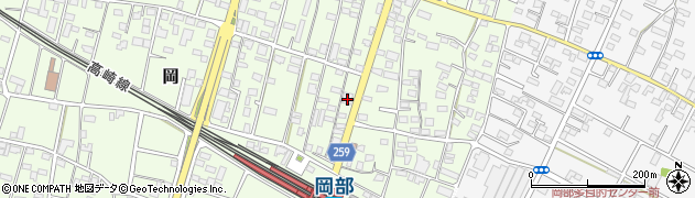 埼玉りそな銀行岡部支店 ＡＴＭ周辺の地図
