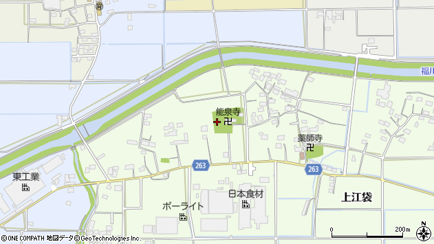 〒360-0234 埼玉県熊谷市上江袋の地図