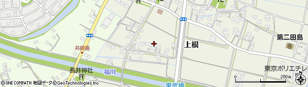 埼玉県熊谷市上根611周辺の地図