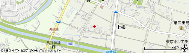 埼玉県熊谷市上根609周辺の地図