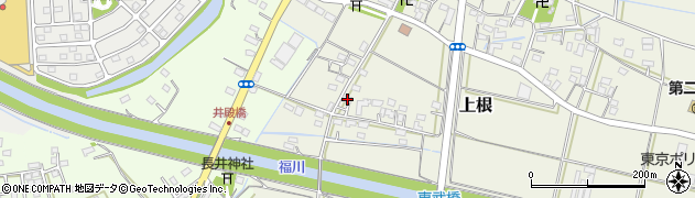 埼玉県熊谷市上根606周辺の地図