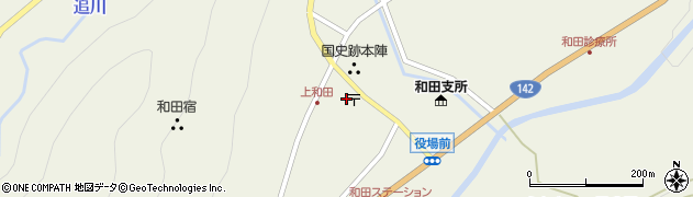 長野県長和町（小県郡）和田（中町）周辺の地図