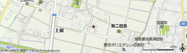 埼玉県熊谷市上根455周辺の地図