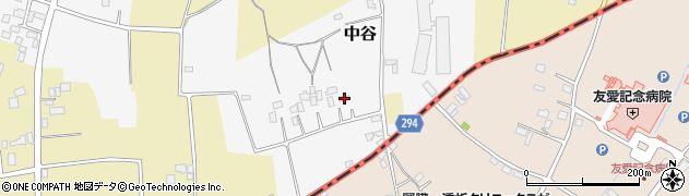栃木県下都賀郡野木町中谷29周辺の地図