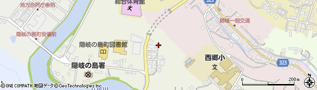 島根県隠岐郡隠岐の島町西町吉田の四周辺の地図