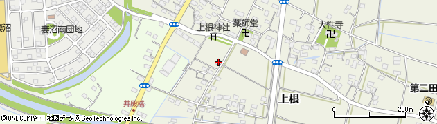 埼玉県熊谷市上根590周辺の地図