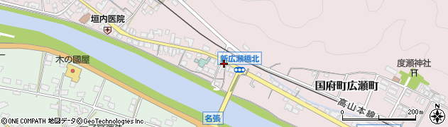 広瀬橋周辺の地図
