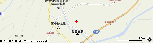 長野県長和町（小県郡）和田（橋場）周辺の地図