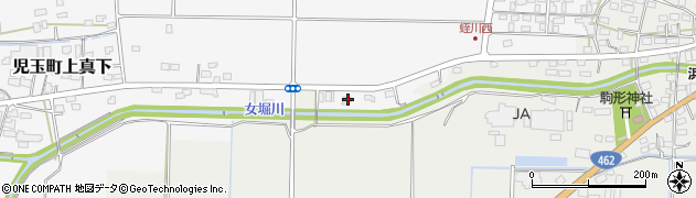 埼玉県本庄市児玉町上真下734周辺の地図