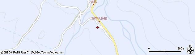 長野県松本市入山辺6249周辺の地図