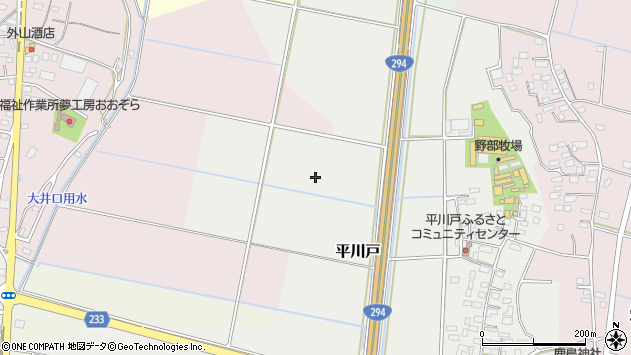 〒304-0018 茨城県下妻市平川戸の地図