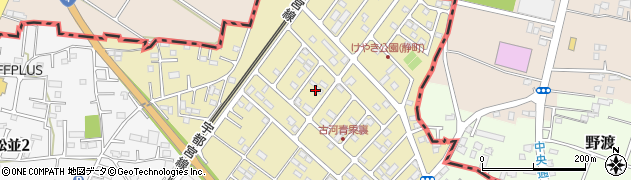 茨城県古河市静町19周辺の地図