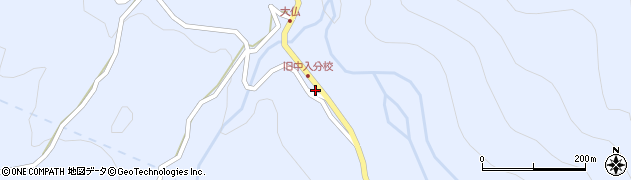 長野県松本市入山辺6250周辺の地図