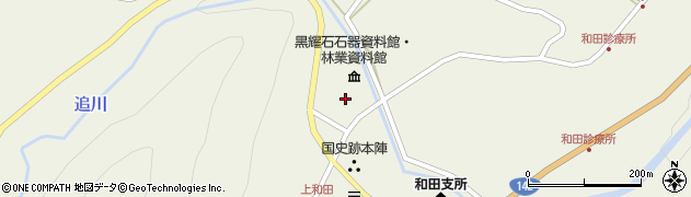 長野県長和町（小県郡）和田（下町）周辺の地図