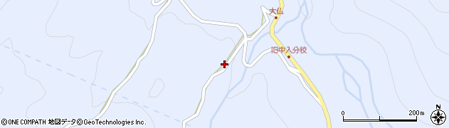 長野県松本市入山辺5951周辺の地図