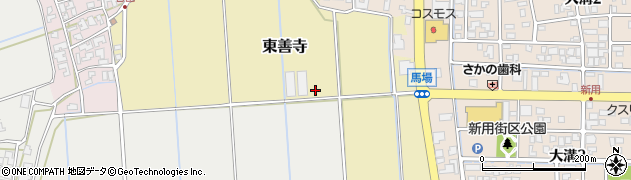 福井県あわら市東善寺9周辺の地図
