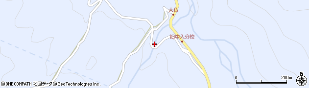 長野県松本市入山辺6031周辺の地図