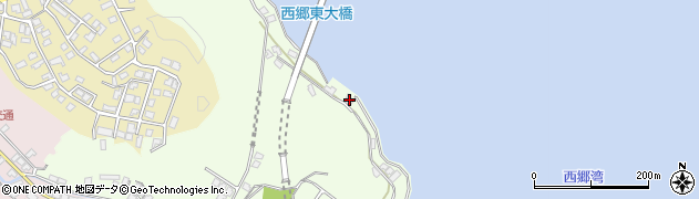 島根県隠岐郡隠岐の島町東町ヘギ34周辺の地図