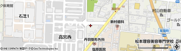 株式会社カネコ・コーポレーション松本営業所周辺の地図