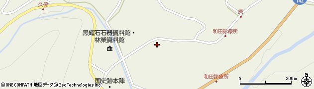 長野県小県郡長和町和田新田1575周辺の地図