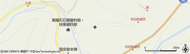 長野県小県郡長和町和田新田1572周辺の地図