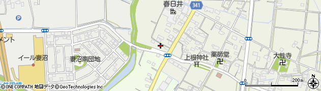 埼玉県熊谷市上根3周辺の地図
