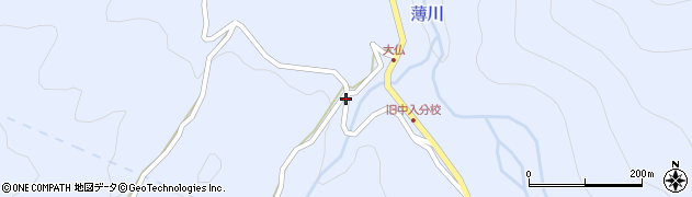 長野県松本市入山辺6032周辺の地図