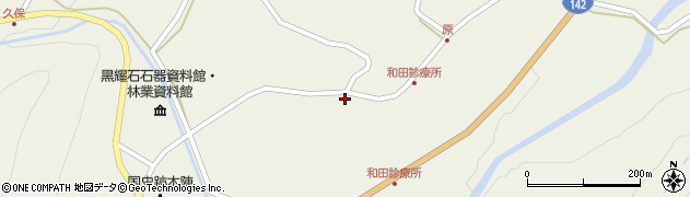 長野県小県郡長和町和田新田1585周辺の地図