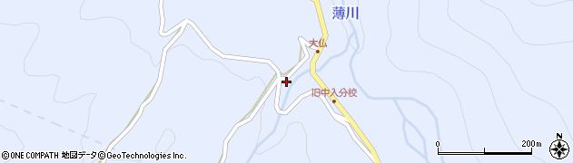長野県松本市入山辺6027周辺の地図