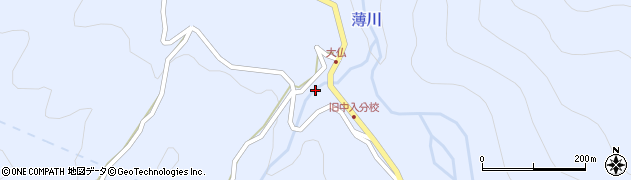 長野県松本市入山辺6027-イ周辺の地図
