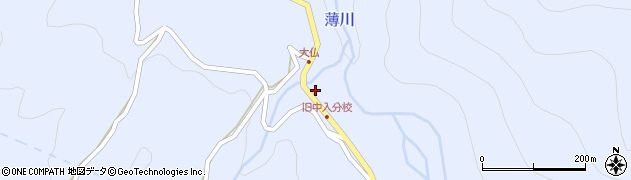 長野県松本市入山辺8188周辺の地図