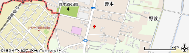 栃木県下都賀郡野木町野木107周辺の地図