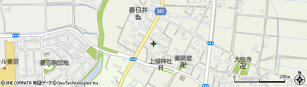 埼玉県熊谷市上根535周辺の地図