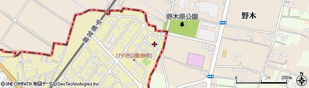 茨城県古河市静町36-12周辺の地図